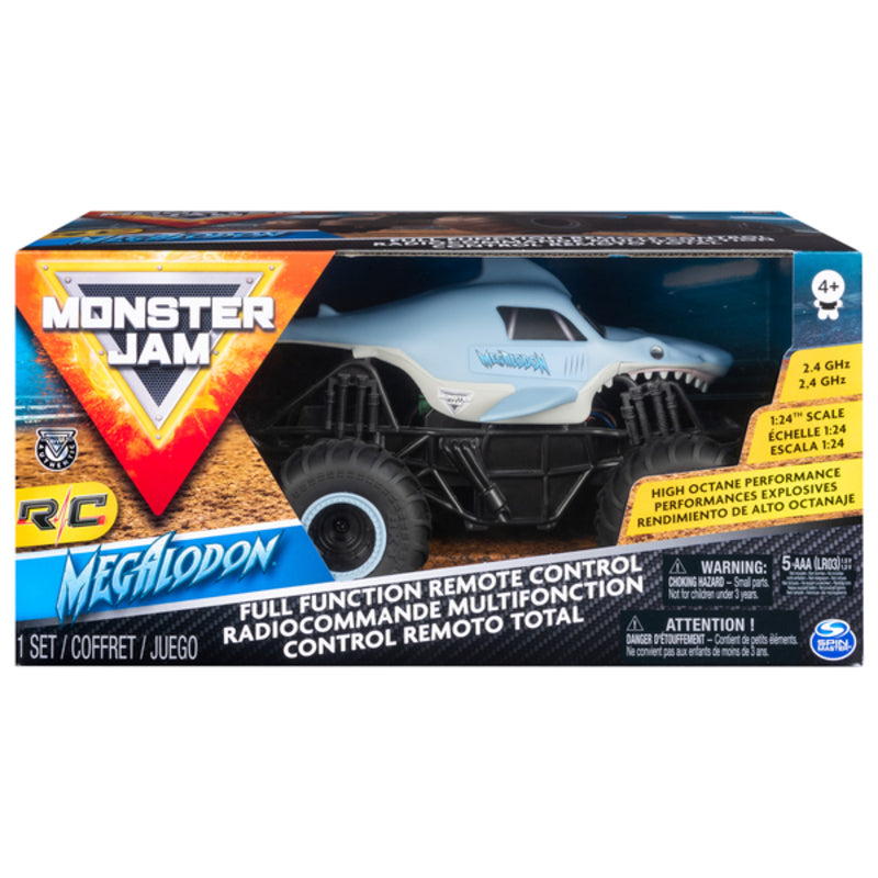 Remote-Controlled Car Monster Jam Megalodon 1:24