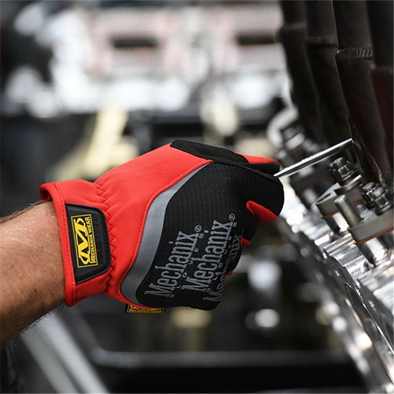 Mechanic's Gloves Fast Fit Red (Size M)