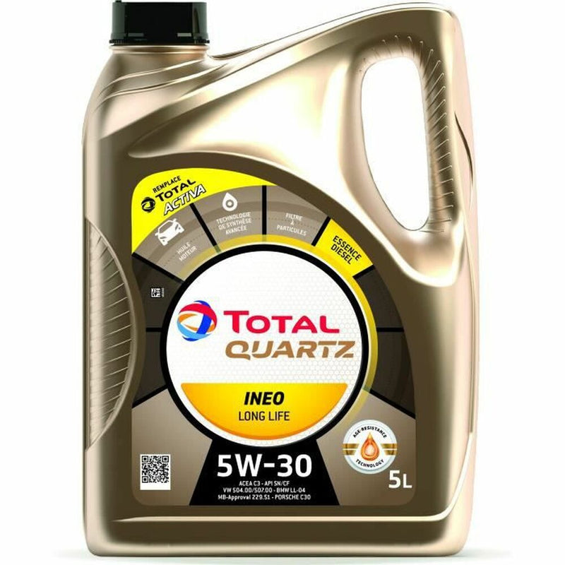Car Motor Oil Total QUARTZ INEO LONG LIFE 5 L 5W30