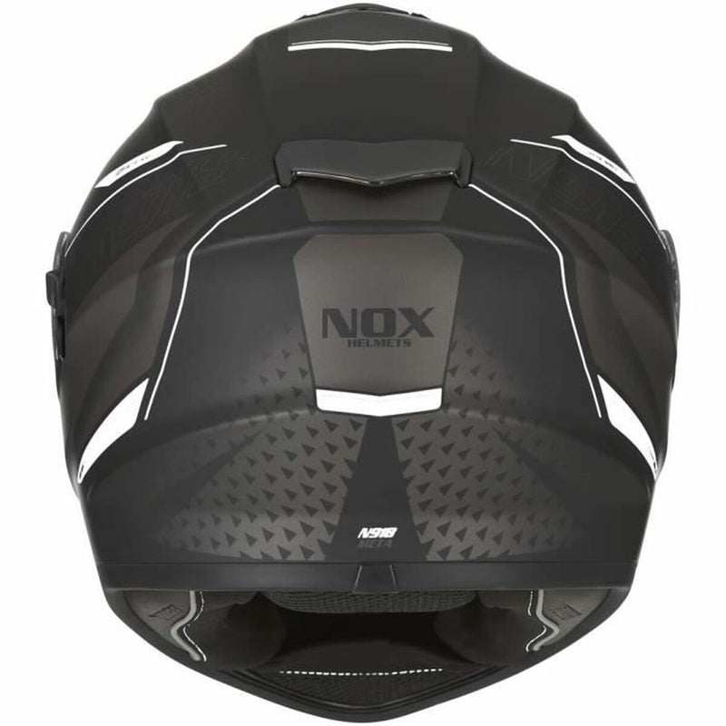 Full Face Helmet Nox N918 Meta Black/White