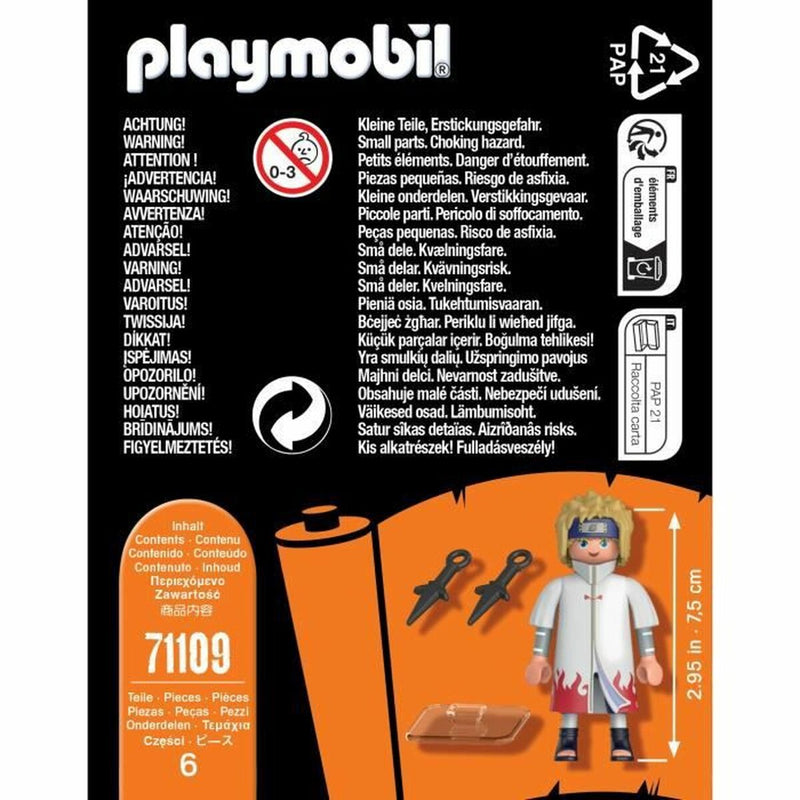 Action Figure Playmobil 71109 Minato 6 Pieces