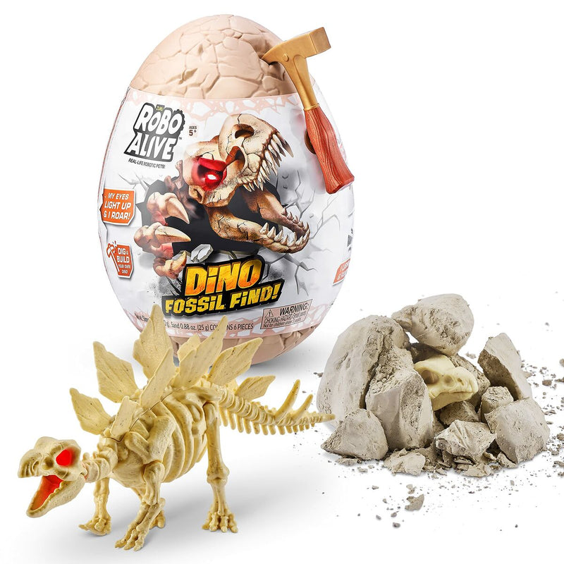 Surprise egg Zuru Robo Alive Dino Fossil Find 23 cm