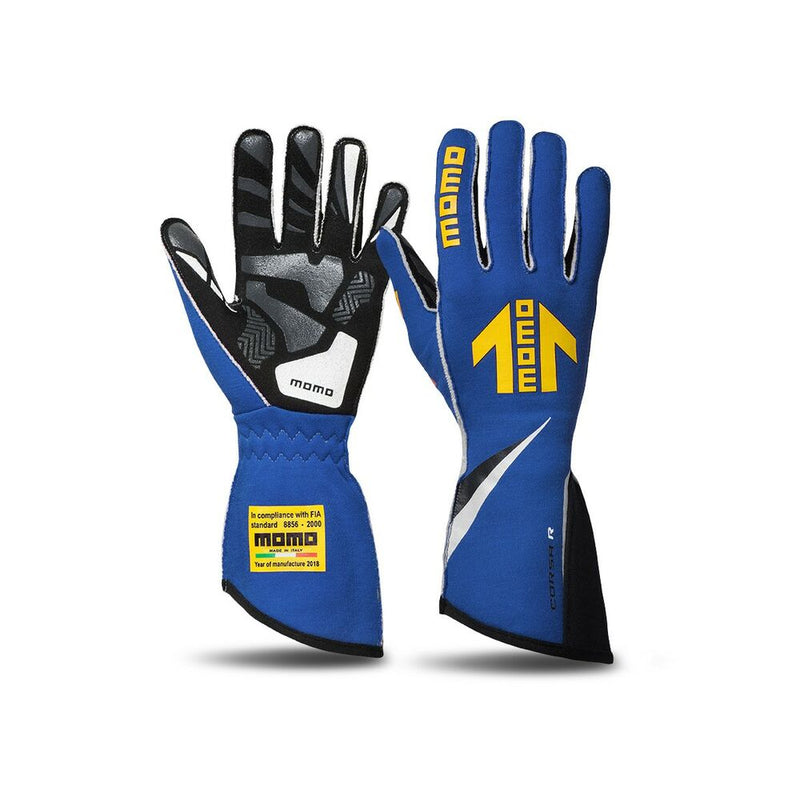 Gloves Momo CORSA R Blue 10