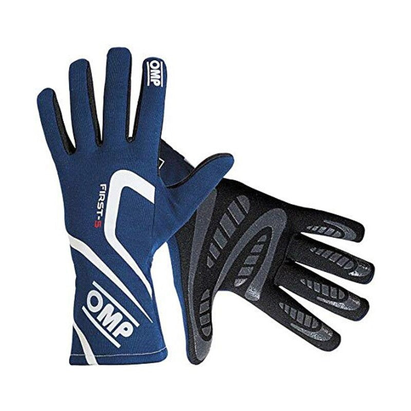 Men's Driving Gloves OMP First-S Blue