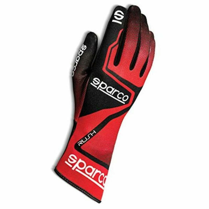 Karting Gloves Sparco 00255611RSNR Red/Black