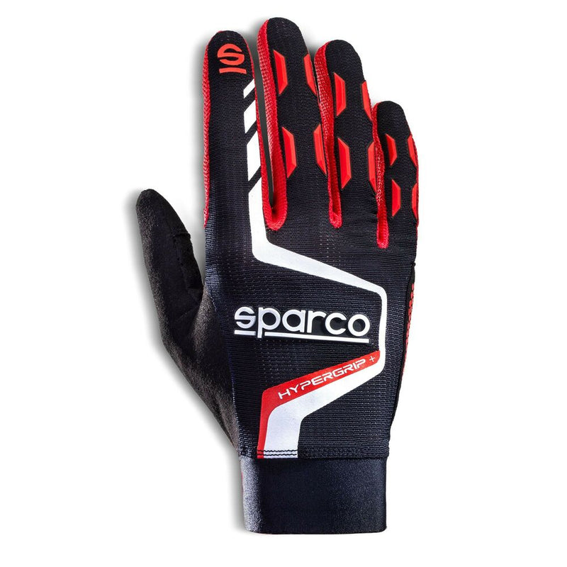 Gloves Sparco HYPERGRIP+ Black/Red 10