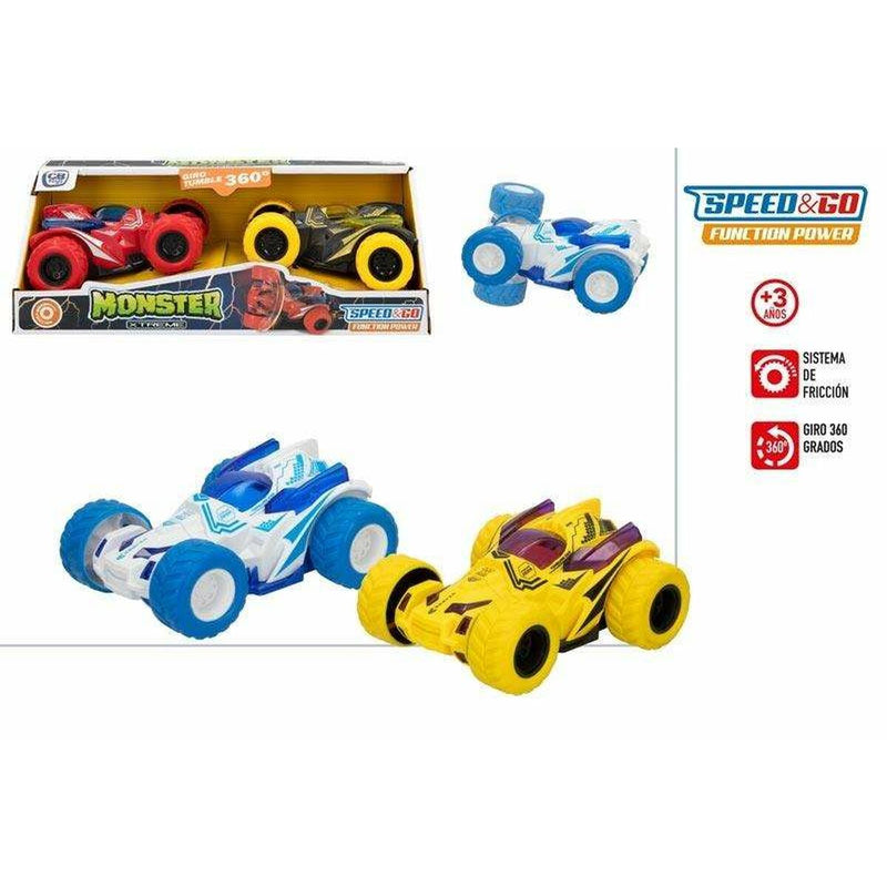 Friction Car Colorbaby Speed&Go 2 Pieces