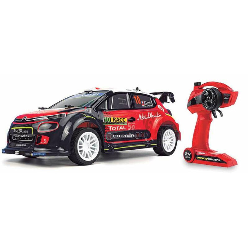 Remote-Controlled Car Citroën C3 WRC Ninco Usb Charger Battery 2,4 GHz 1:10