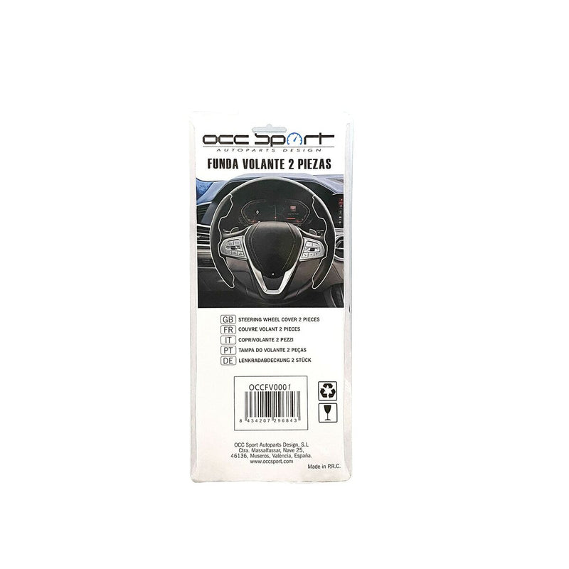 Steering Wheel Cover OCC Motorsport OCCFV0001 Charcoal (2 pcs)