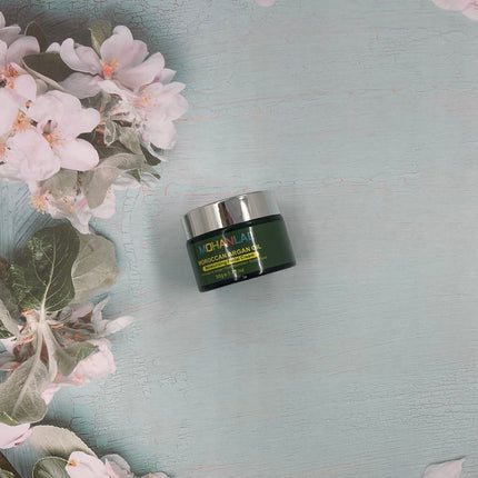 MOHANLAL® XL ARGAN OLIE GEZICHTSCREME 50ML | universeel, diepe reiniging, verzacht, hydrateert, natuurlijke glans, vitamine E | alle soorten huid