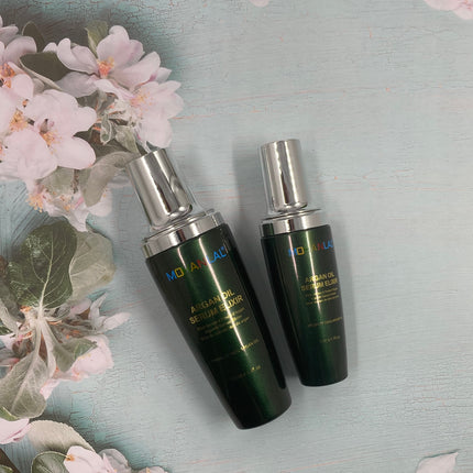 MOHANLAL® 100% MAROKKAANSE ARGAN OLIE SERUM ELIXER 100ML | koudgeperst, vegan, biologisch, puur natuur (kopie)