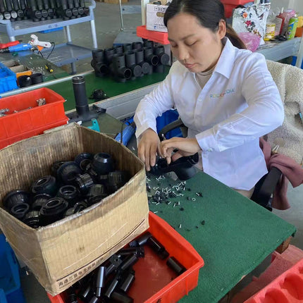 MOHANLAL® XL Massage Acupressuur Compressie Shiatsu Vibratie Klop & Rolmassage LED touchscreen met 6 massagekoppen in luxe koffer | Professioneel hand massage apparaat