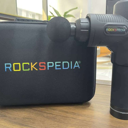 MOHANLAL® XL Massage Acupressuur Compressie Shiatsu Vibratie Klop & Rolmassage LED touchscreen met 6 massagekoppen in luxe koffer | Professioneel hand massage apparaat