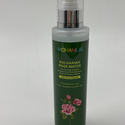 MOHANLAL® XL BULGAARSE 100% ROZENWATER ARGANOLIE 200ML | gezichtsreiniger, haarconditioner, make-up remover, toner