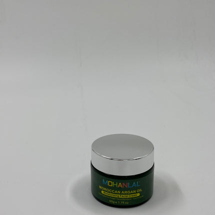 MOHANLAL® XL ARGAN OLIE GEZICHTSCREME 50ML | universeel, diepe reiniging, verzacht, hydrateert, natuurlijke glans, vitamine E | alle soorten huid