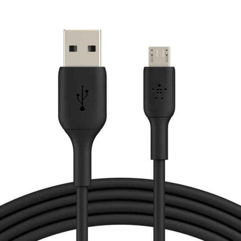USB Cable to micro USB Belkin CAB005BT1MBK Black 1 m (1 m)