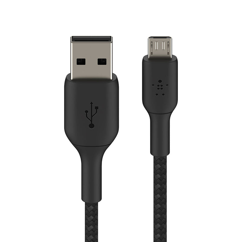 USB Cable to micro USB Belkin CAB007BT1MBK Black 1 m