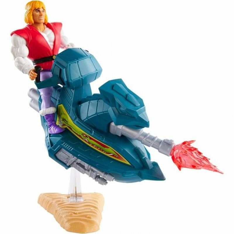 Action Figure Mattel Masters of the Universe Set Prince Adam + Sky Sled