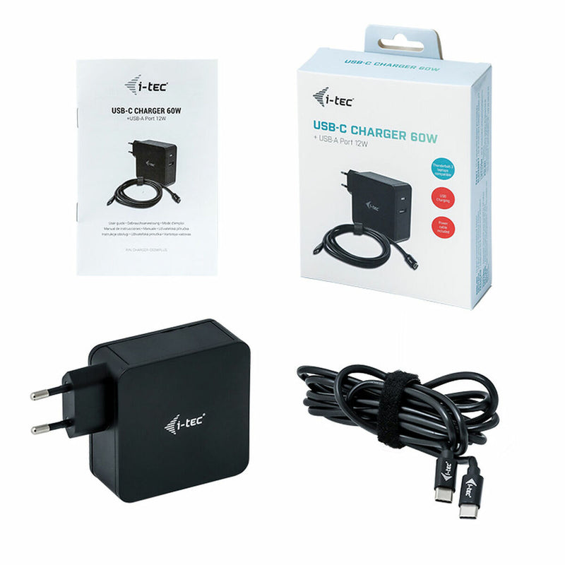 USB Wall Charger i-Tec CHARGER-C60WPLUS