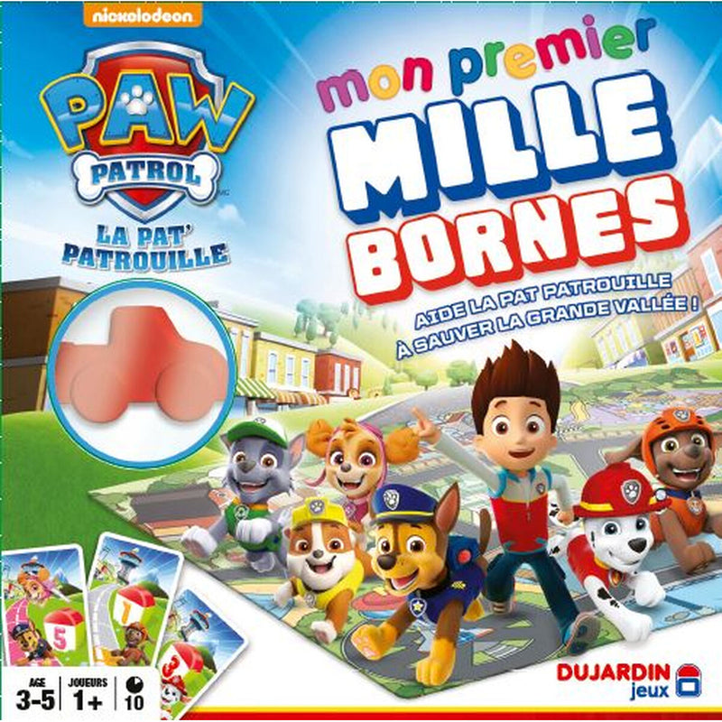 Board game Dujardin Mille Bornes Pat Patrol (FR)