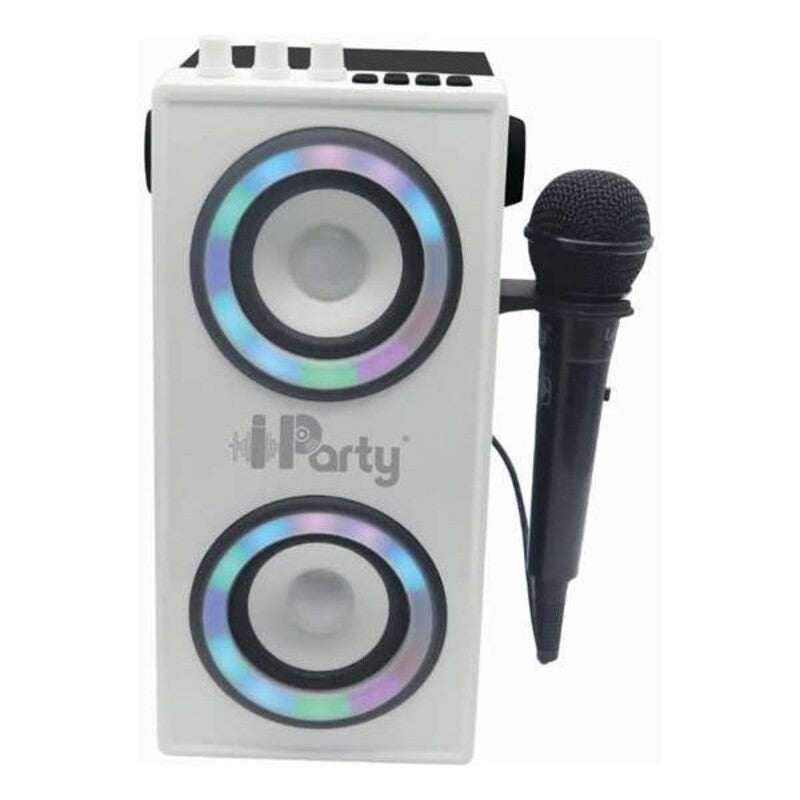 Draagbaar luidsprekersysteem iParty Lexibook BTP180Z Bluetooth Wit