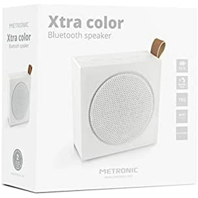 Dankzij de draagbare Bluetooth®-luidsprekers METRONIC