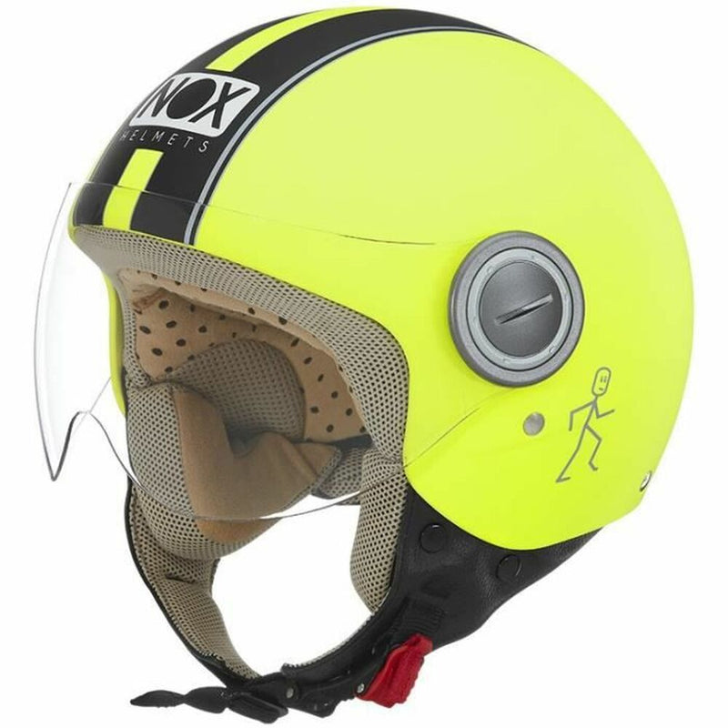 Jet Helmet Nox N210 Yellow/Black