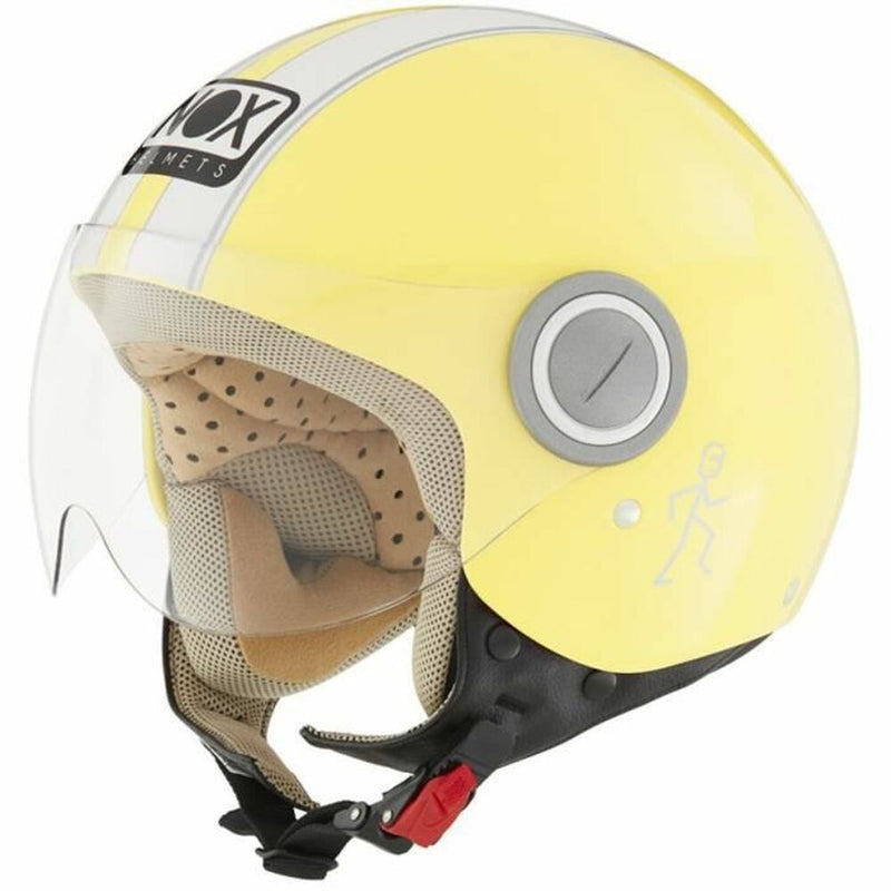 Jet Helmet Nox White/Yellow
