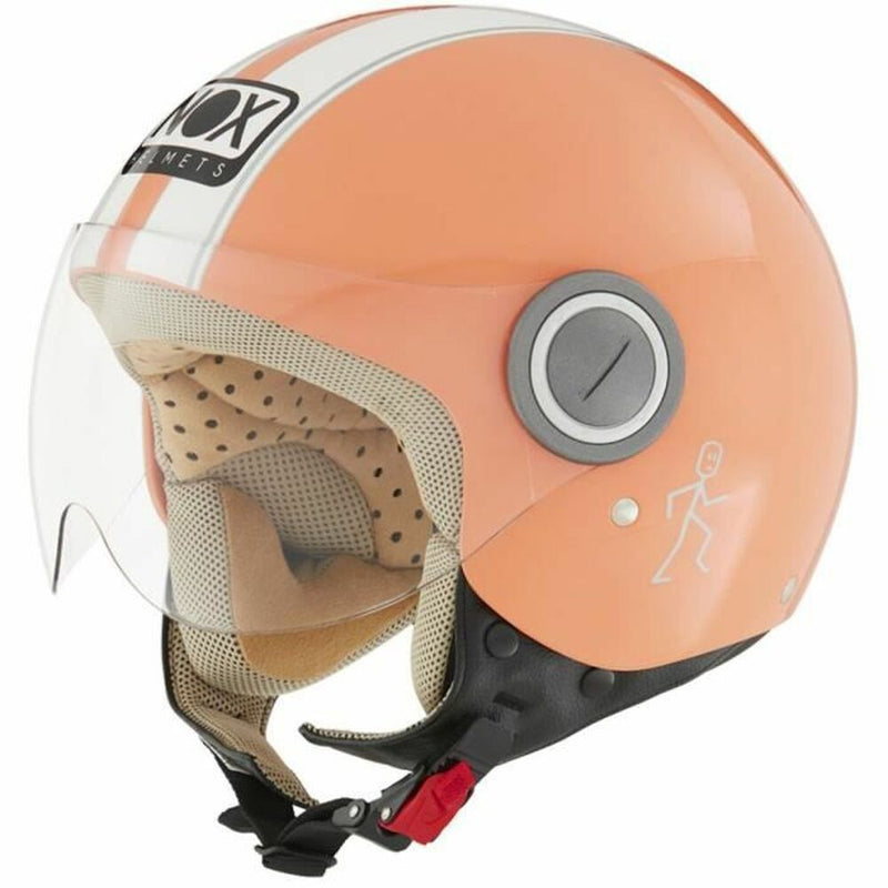 Jet Helmet Nox N210 Orange/White