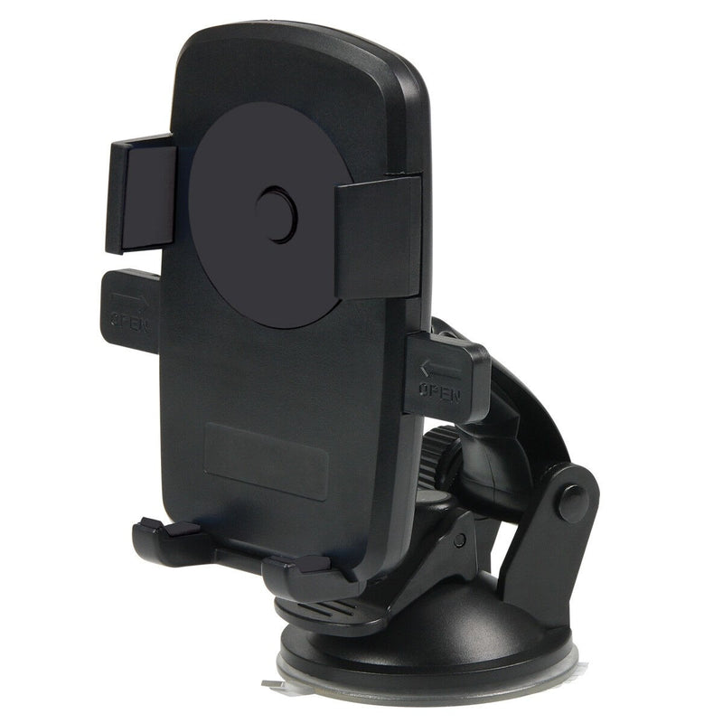 Mobile Phone Holder for Car with Suction Cup Mobilis 001289 Black