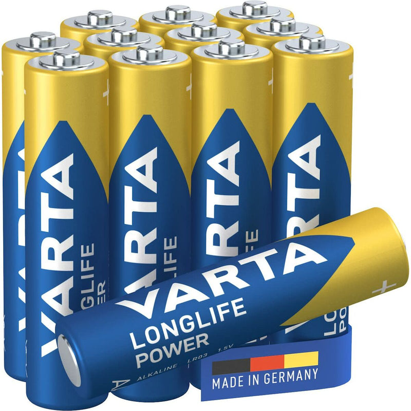 Alkalinebatterijen Varta Longlife Power AAA LR03 1,5 V (12 Stuks)