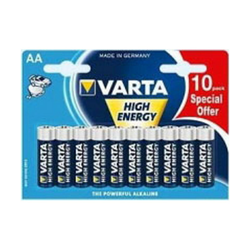 Batterijen Varta High Energy AA 10-pack (10 Onderdelen)