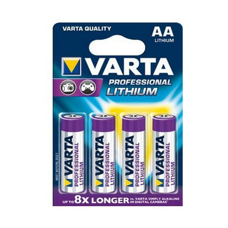 Batterijen Varta Ultra Lithium (4 Onderdelen)