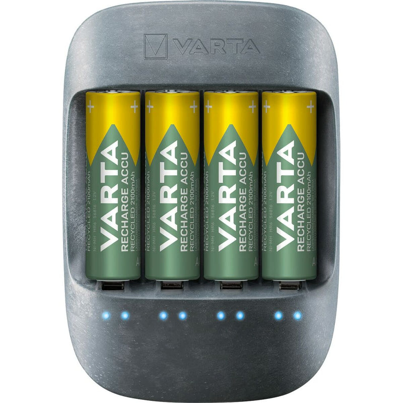 Batterijlader Varta Eco Charger 4 Batterijen AA/AAA