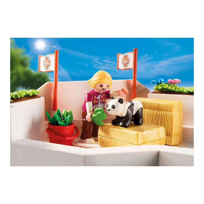 Playset Playmobil Family Fun Veterinary Consultation at the Zoo 70900