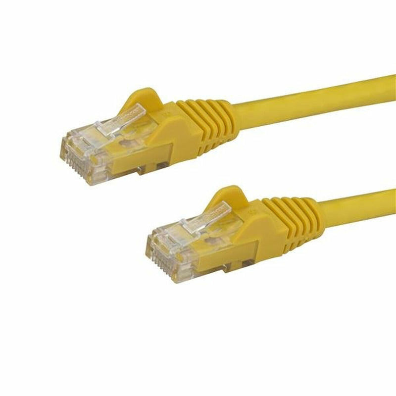 UTP Category 6 Rigid Network Cable Startech N6PATC5MYL Yellow Silver