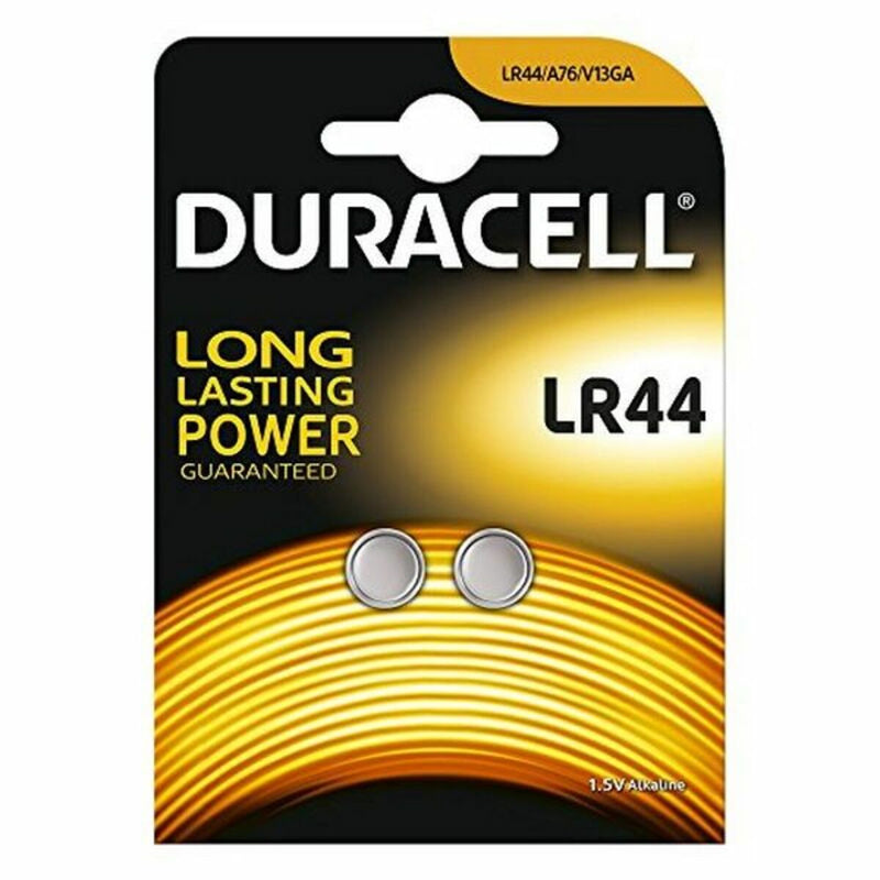 Alkaline Knoopcelbatterij DURACELL LR44 LR44 1.5V (2 pcs)