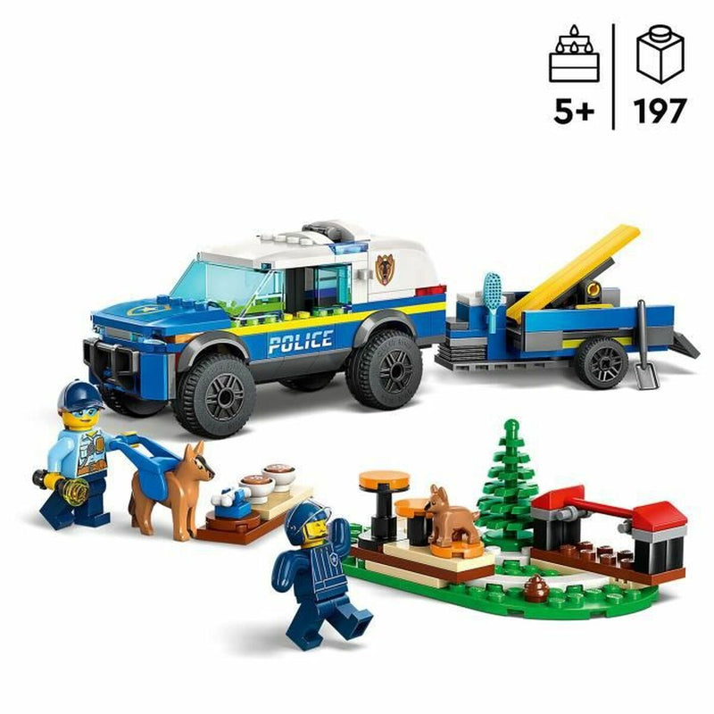 Playset Lego Police Officer + 5 Years 197 Pieces