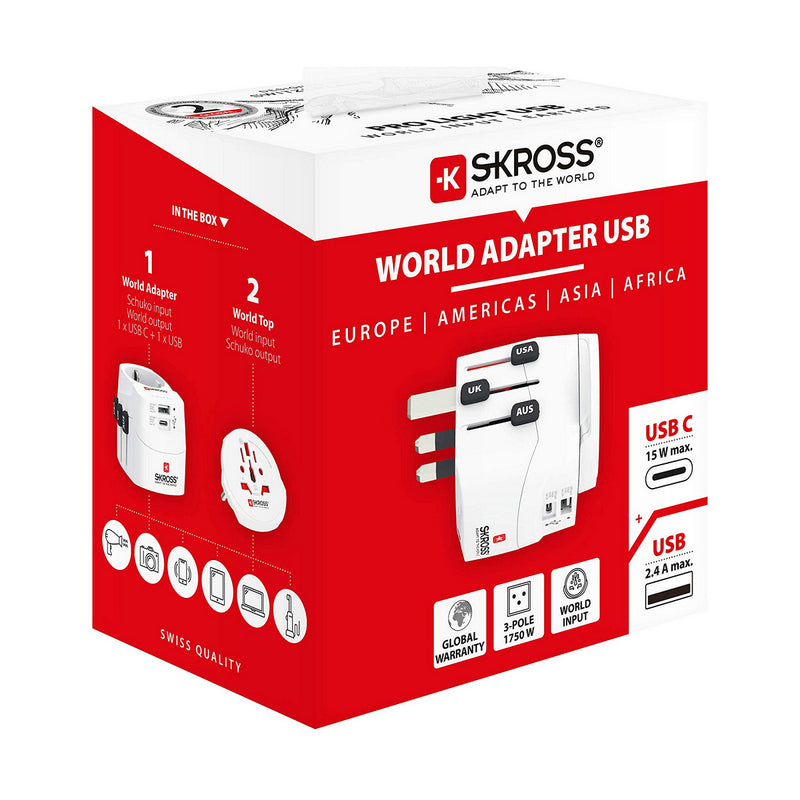 Universal Travel Power Adapter Skross 1302472
