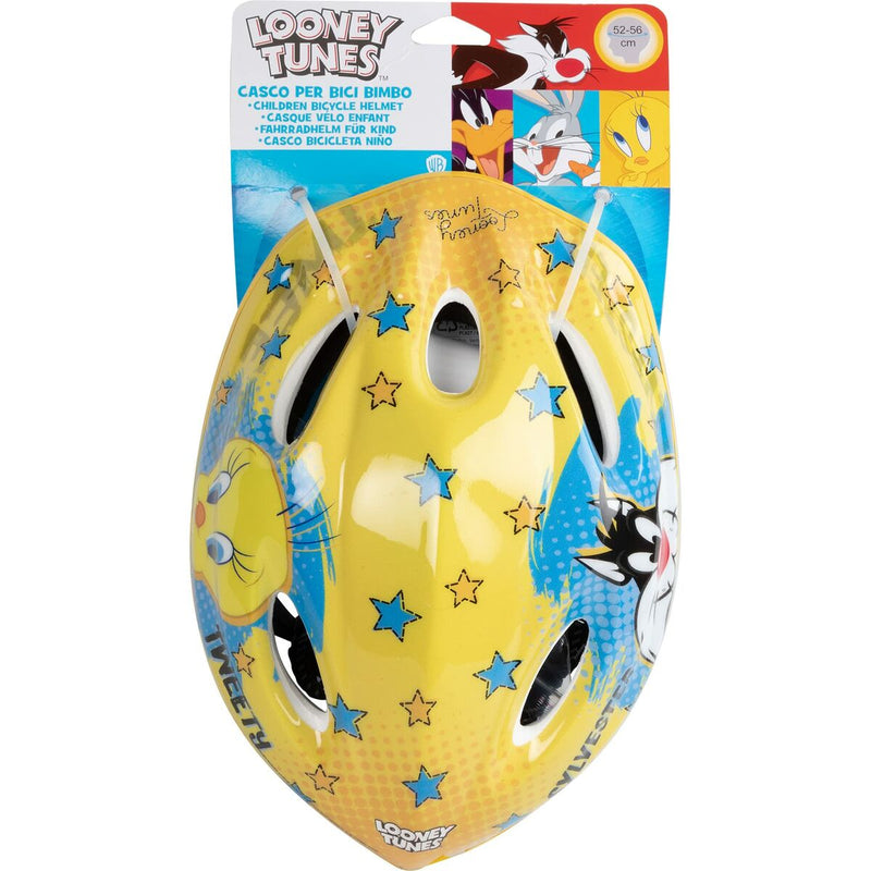 Children's Cycling Helmet Looney Tunes CZ10954 M Yellow