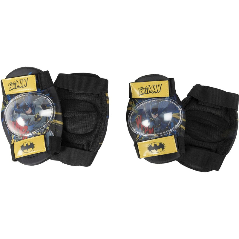 Elbow and Knee Pad Kit Batman CZ10957 Black/Yellow