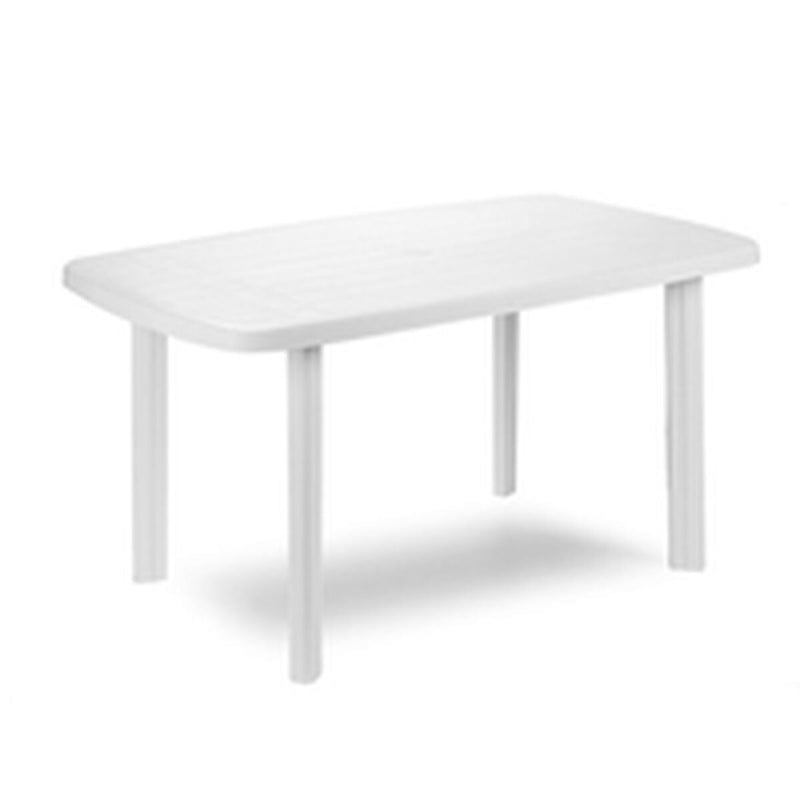 Side table IPAE Progarden 08330100 White Resin (72 x 137 x 85 cm )