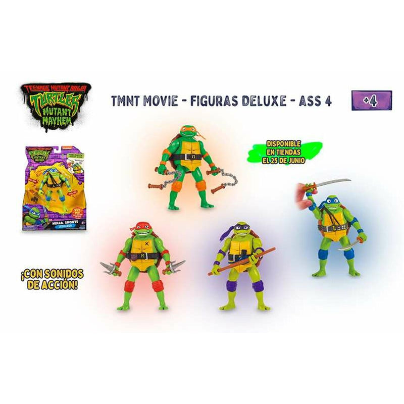 Jointed Figure Teenage Mutant Ninja Turtles Deluxe 7 cm