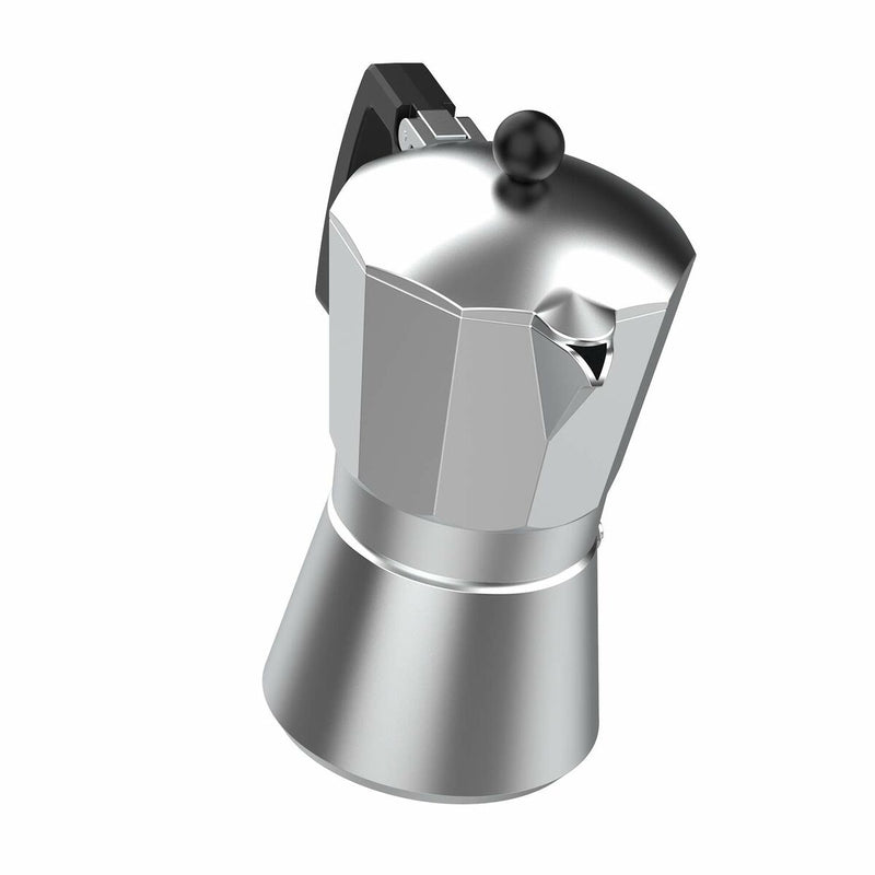Italian Coffee Pot Taurus KCP9006 6T MINI MOKA Silver Aluminium (6 Cups)