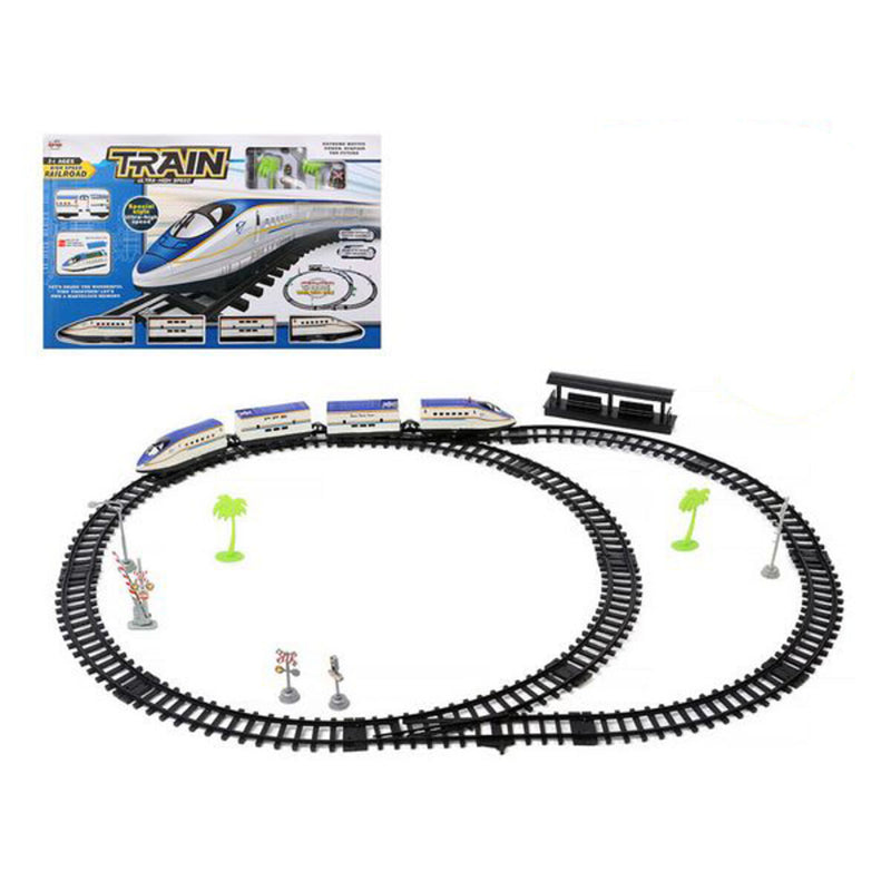 Train with Circuit 62827 Blue