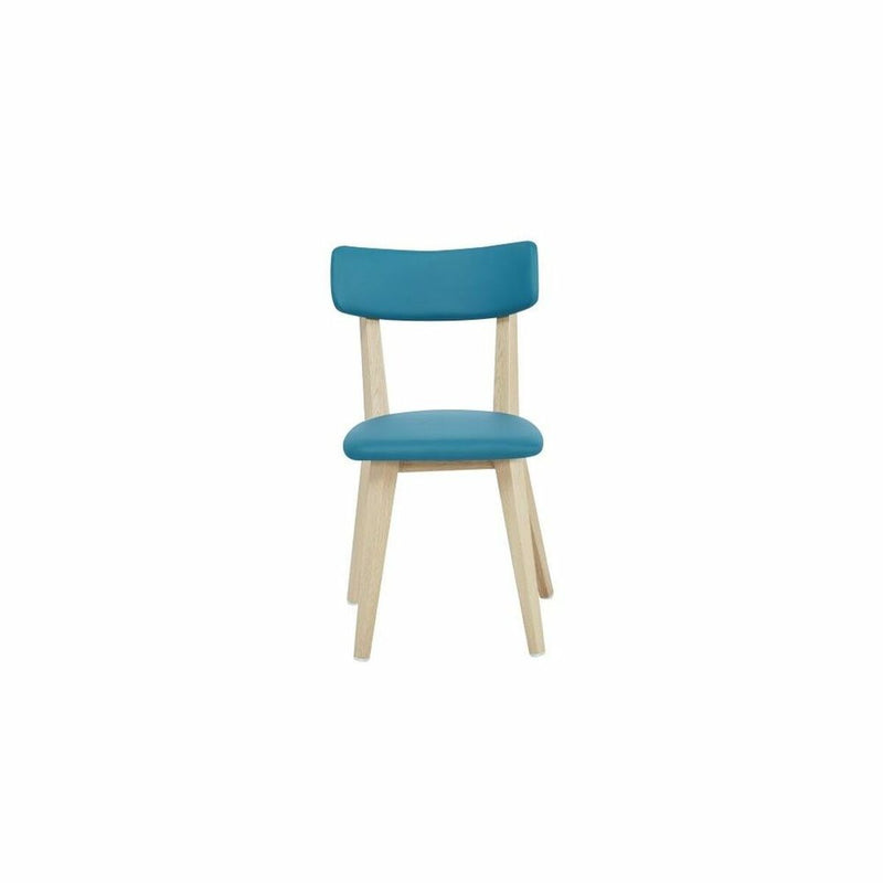 Dining Chair DKD Home Decor Blue Polyurethane Metal (51 x 46 x 76 cm)