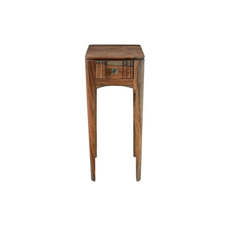 Side table DKD Home Decor Natural Modern (28 x 28 x 70 cm)