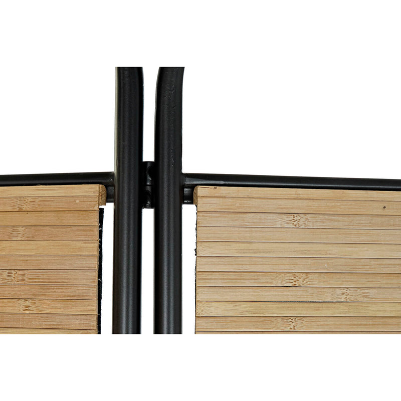 Folding screen DKD Home Decor Metal Bamboo (148 x 2 x 180 cm)