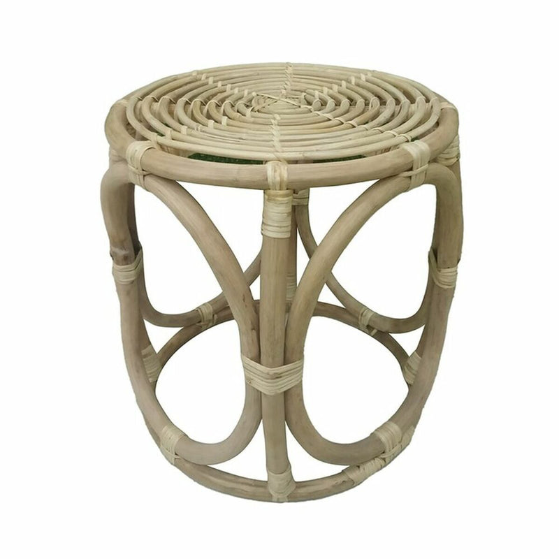 Side table DKD Home Decor Natural Rattan Tropical (43 x 43 x 46 cm)