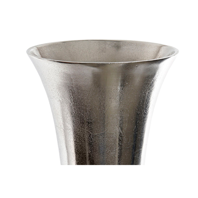 Vase DKD Home Decor Silver Aluminium Modern (24 x 24 x 104 cm)